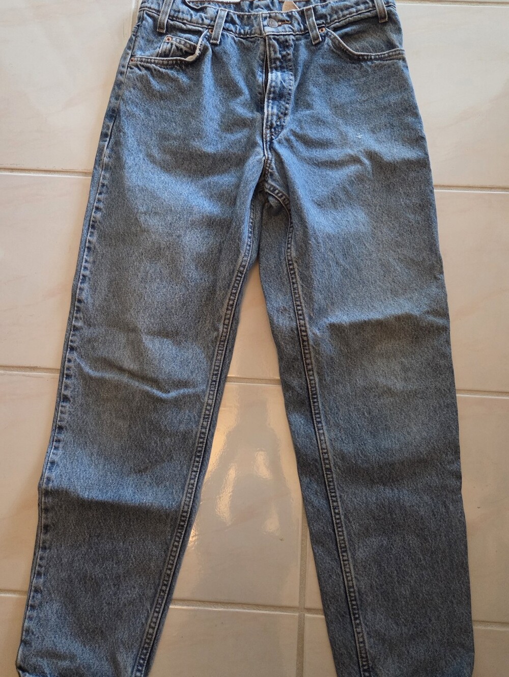 Vintage Levi's 550 Jeans Mens 33x32 Orange Tab Relaxed Tapered Leg 90s Denim